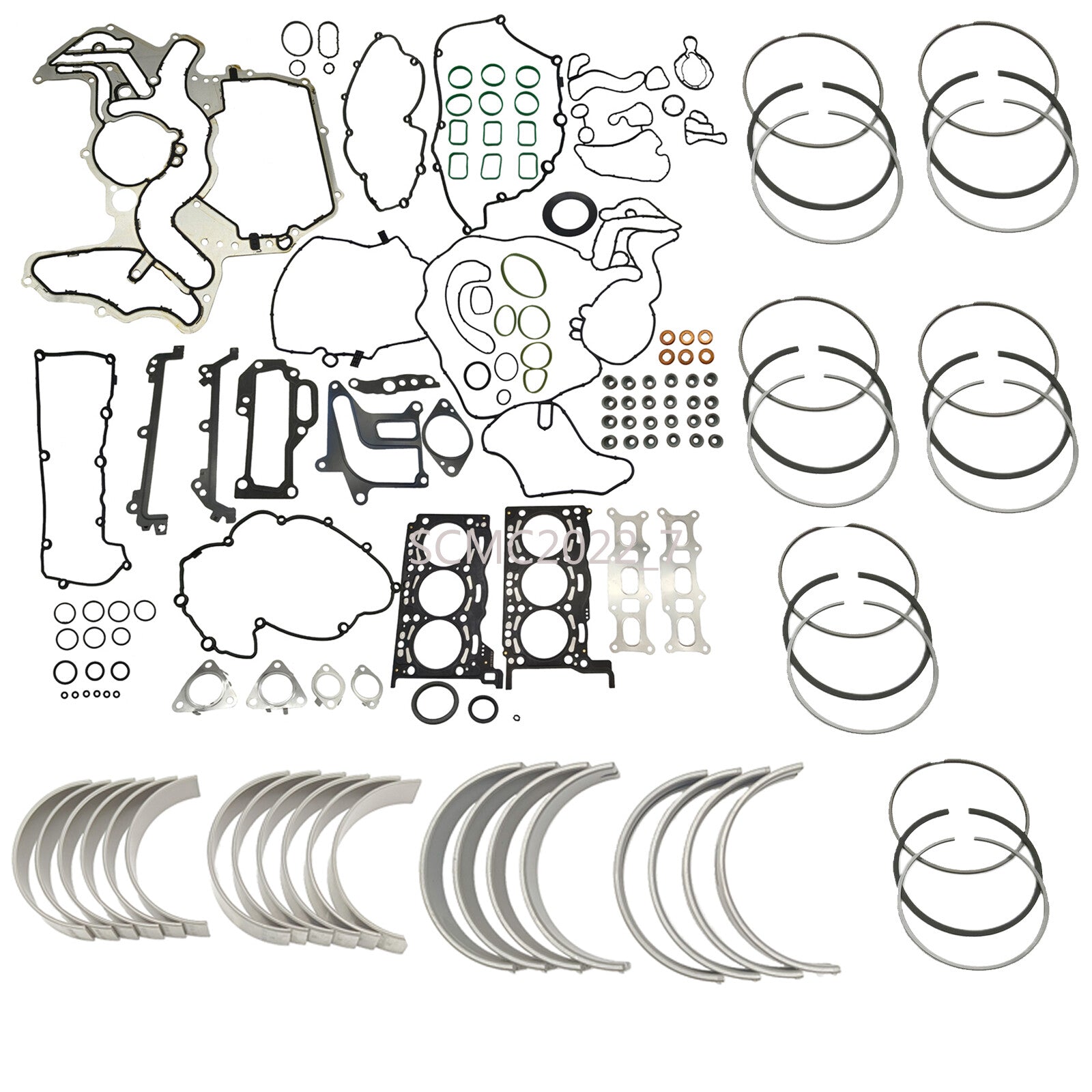 Engine Overhaul Gasket Kit for VW Touareg for Audi A4 A5 A6 Q5 Q7 3.0 TDI CLAB CDUC