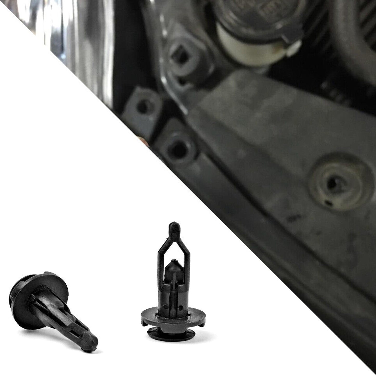 50pcs Bumper Retainer Clips Fastener Screws for Toyota for Lexus for Scion 52161-02020