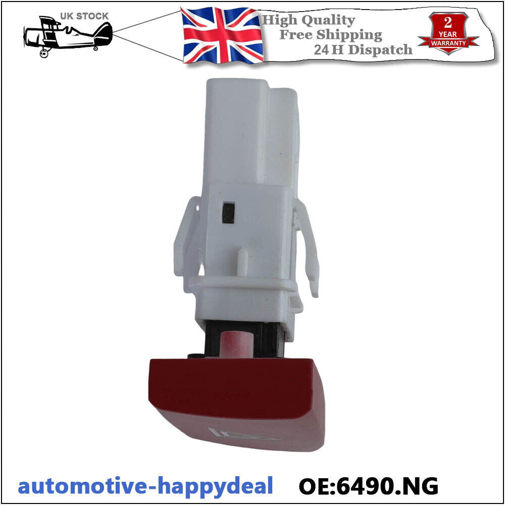 Hazard Light Warning Switch for Citroen C1 for Peugeot 107 for Toyota Aygo 2005-2014