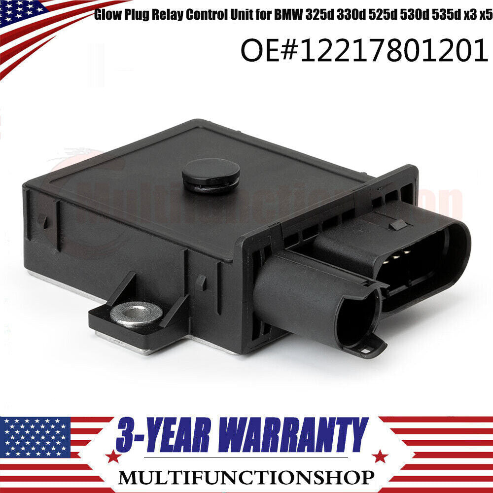Glow Plug Relay Control Unit 12217801201 for BMW 325d 330d 525d 530d 535d x3 x5 Q