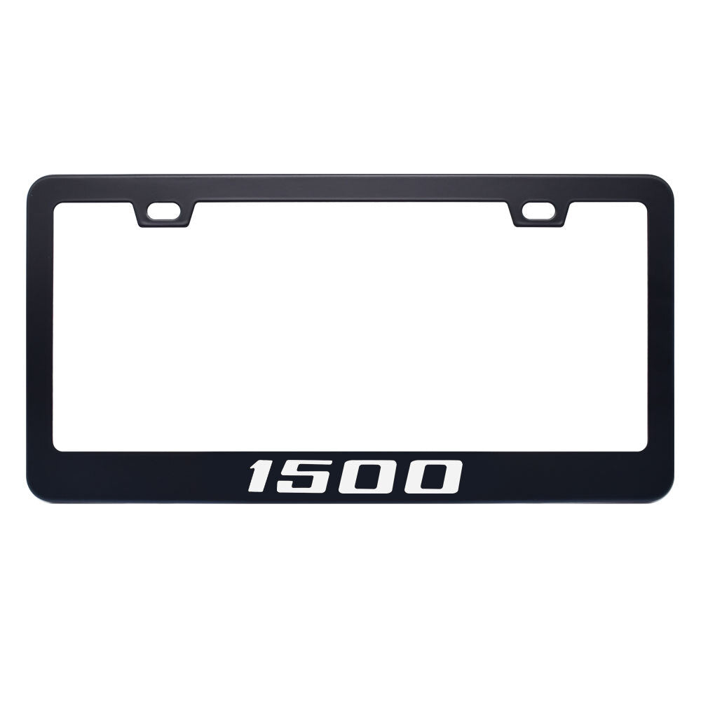 for Dodge for Ram 1500 Cab Pickup Accessories Metal License Plate Frame Black Cover