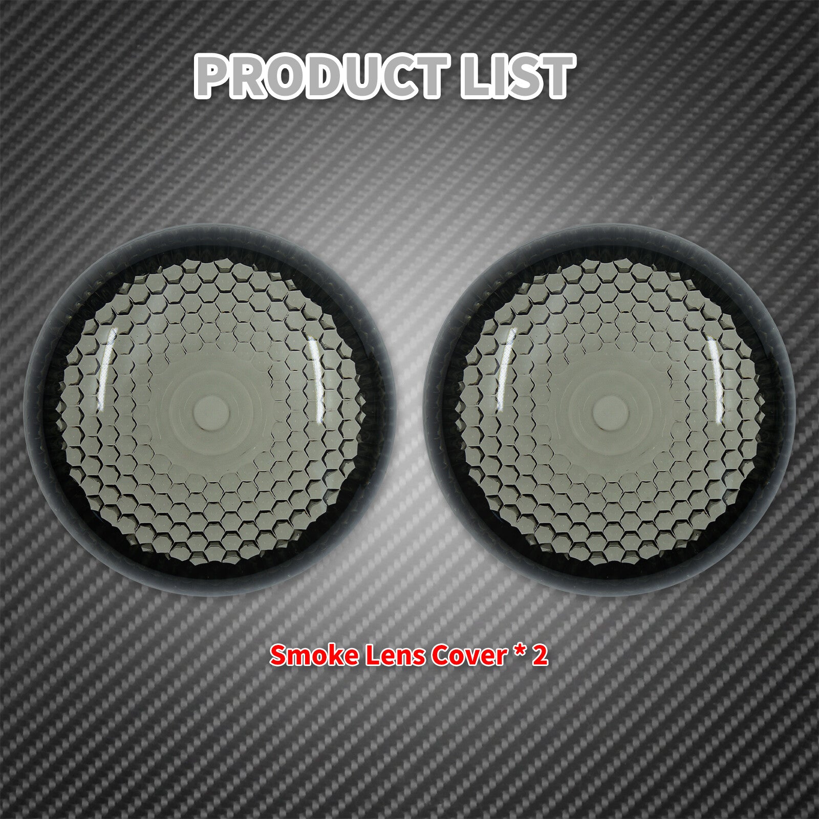 2x Smoke Bullet Turn Signals Light Lens Cover Fit for Harley FLRT FLTRX 2000-23 Q