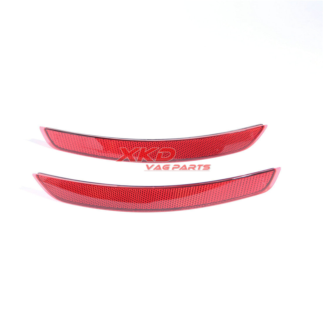 Pair Rear Bumper Bar Reflector for Audi A3 8V5945105A 8V5945106A Q