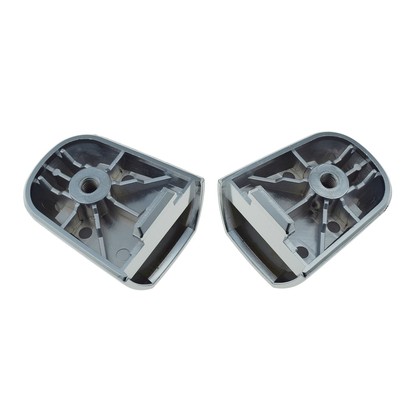 Chrome plated rear left and right exterior door handle covers suitable for Montero L200- v