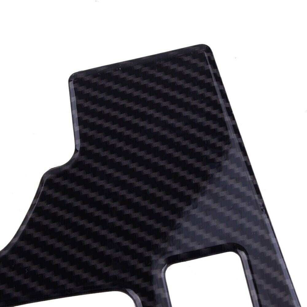 1Carbon Fiber Style Gear Shift Panel Cover Trim Black for Mercedes E-Class W212 n