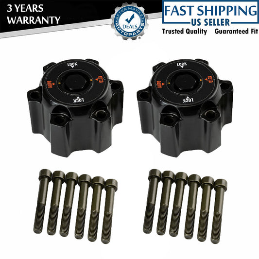 2X 40250-VB200 Auto Wheel Hub Lock For Patrol GU Y61 TD42 TD3.0 TD ST STI Q