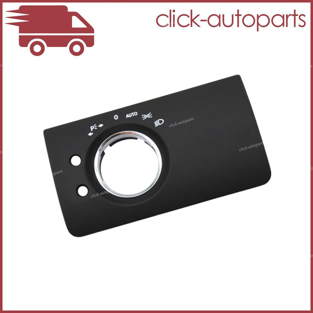 Black Headlight Control Switch Cover Black For 06-13 for Mercedes X164 GL450 ML350