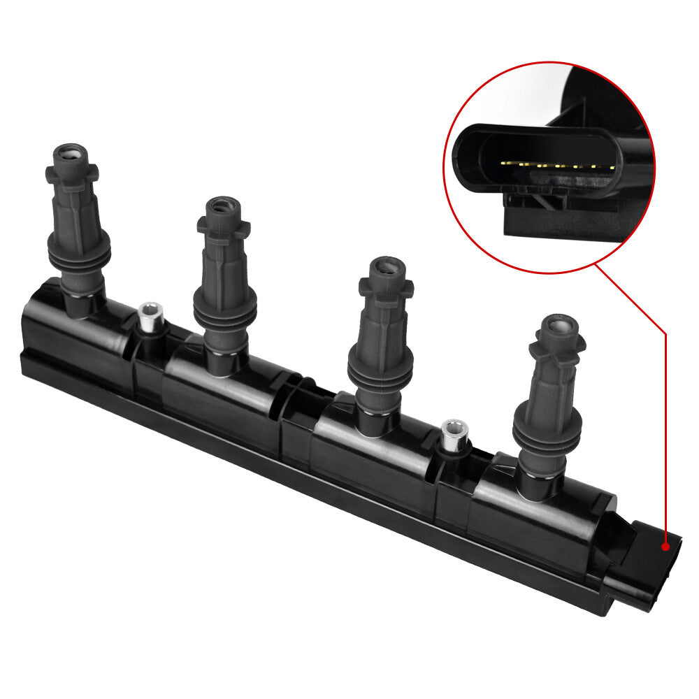 UF669 ignition coil and 4 spark plugs are suitable for the 1.4L for Buick Encore for Chevrolet for Cruze Sonic Trax