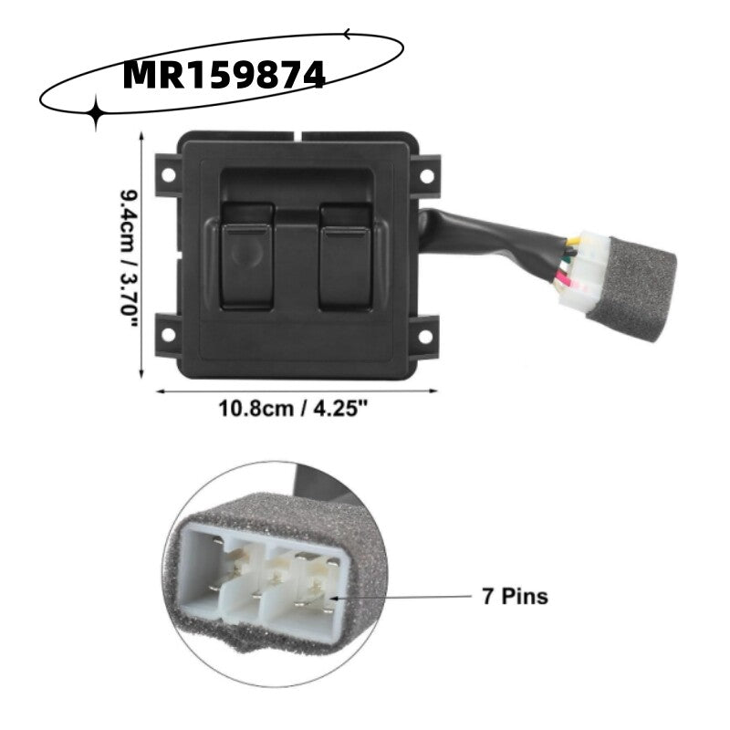 Master Driver Side Power Window Switch for L300 MR159874 (1994-2000) n