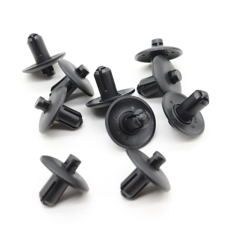 10pcs Push-Type Retainer Trim Panel Rivet Fasteners Clips for VW for AUDI 4D0807300