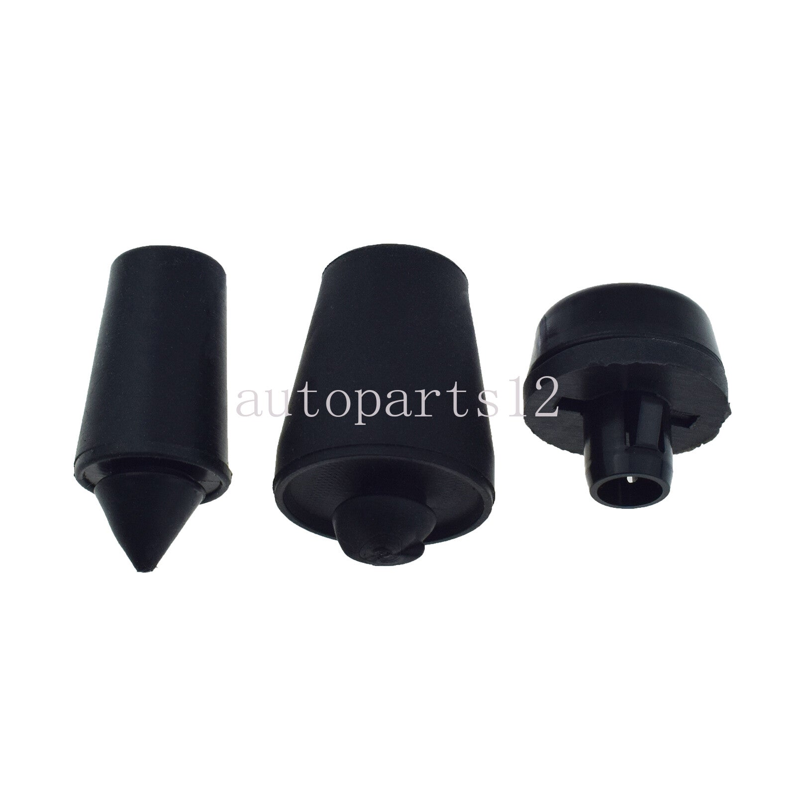 Tailgate trunk door damper rubber baffle 3 pieces set for RAV4 2001 - 2014- v