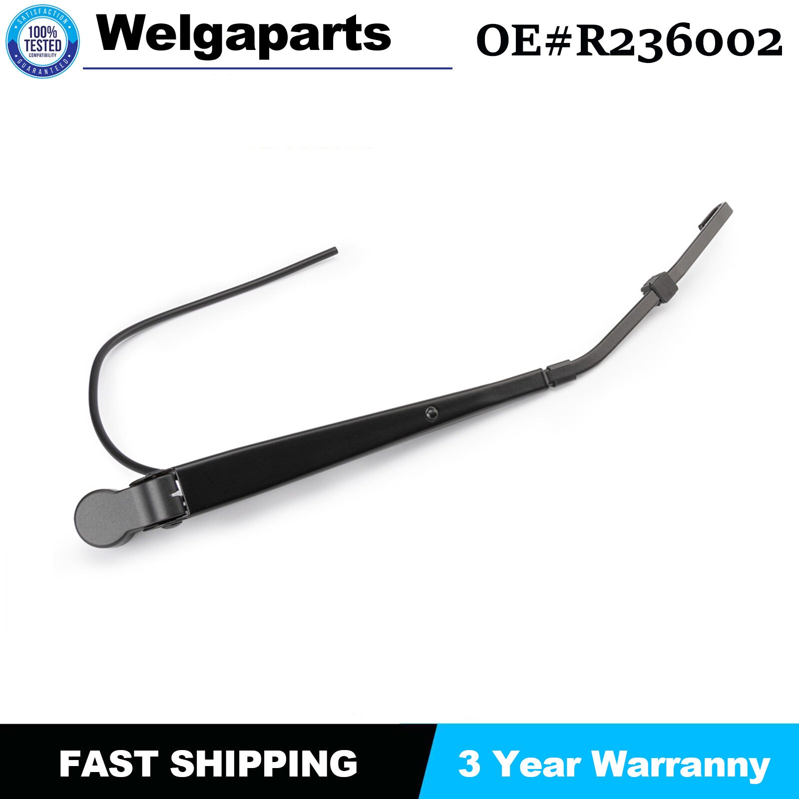 NEW Windshield Wiper Arm R236002 for Peterbilt 379 Trucks 602-5411 1990-2007