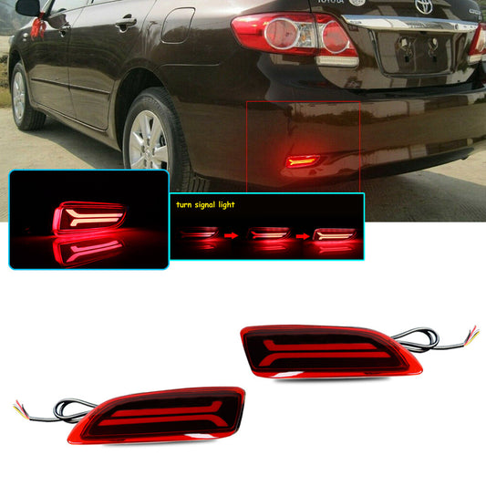LED bumper rear brake signal rear fog light for 2011 - 2013 for Lexus CT200h/ for Corolla - v