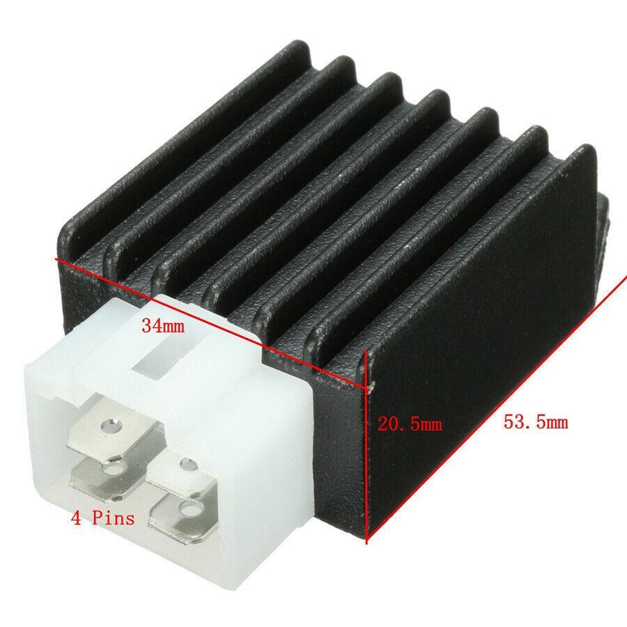 Ignition coil, spark plug, CDI box, rectifier, regulator, off-road bicycle/motorcycle parts - n