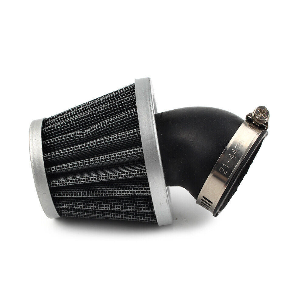 Fit Dirt Pit Bike ATV Quad Motorcycle GY6 Moped 42mm Air Cleaner Intake Filter Q