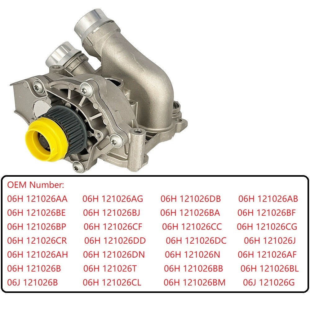 06H121026DD Thermostat Engine Water Pump for Audi A3 A4 Q5 TT for VW CC for Tiguan for Jetta
