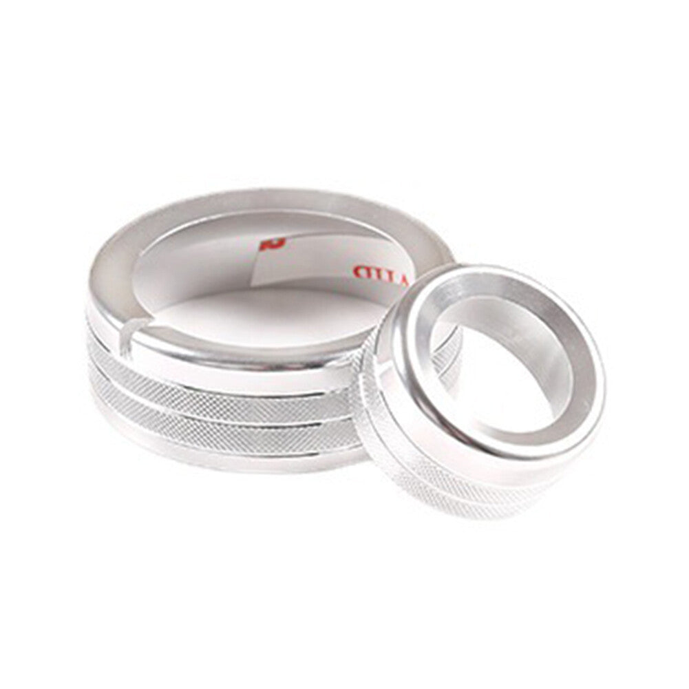 Zentraler Multimedia-Knopfring for Alfa Romeo Giulia for Stelvio 20-21 Silber