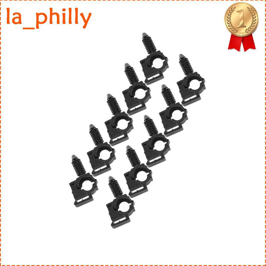 10Pcs For Camaro Colorado Silverado Wiring Harness Wire Loom Routing Clips Black