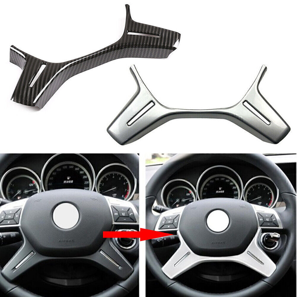 Steering Wheel Moulding Trim Cover for Benz C E GLK M Class W204 W212 C180 C200
