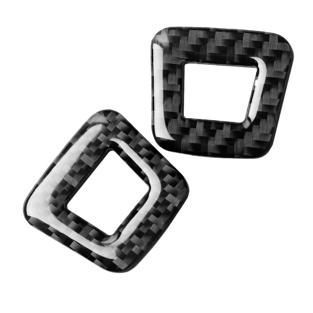 Carbon Fiber Speaker Audio Surround Cover Trim for Alfa Romeo Giulia 2017-2019