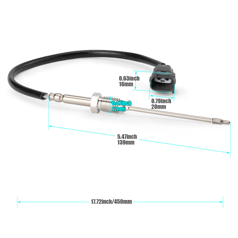 1X Gas temperature Sensor 89425-71070 for Toyota Hilux 2.4TD 4/2016>ON Q