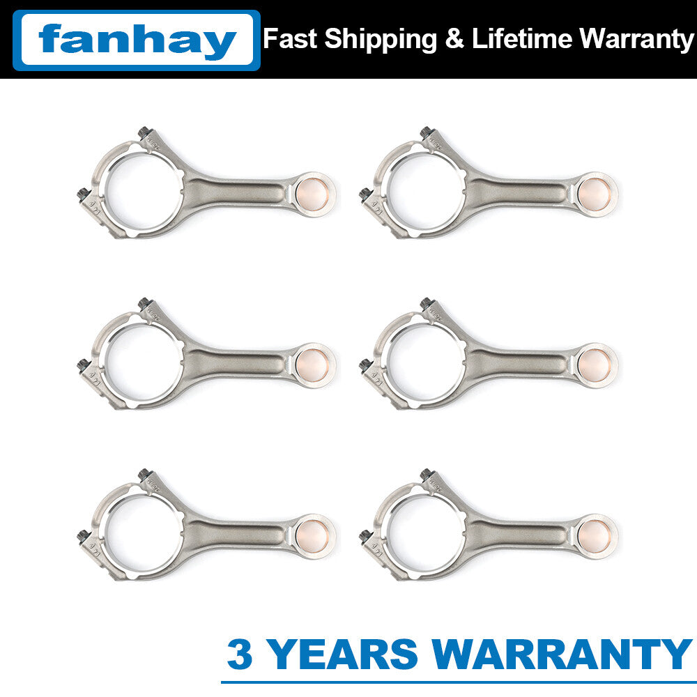 6-piece connecting rod set, brand new, for Jeep Grand Cherokee and for Chrysler for RAM 3.0L. Q