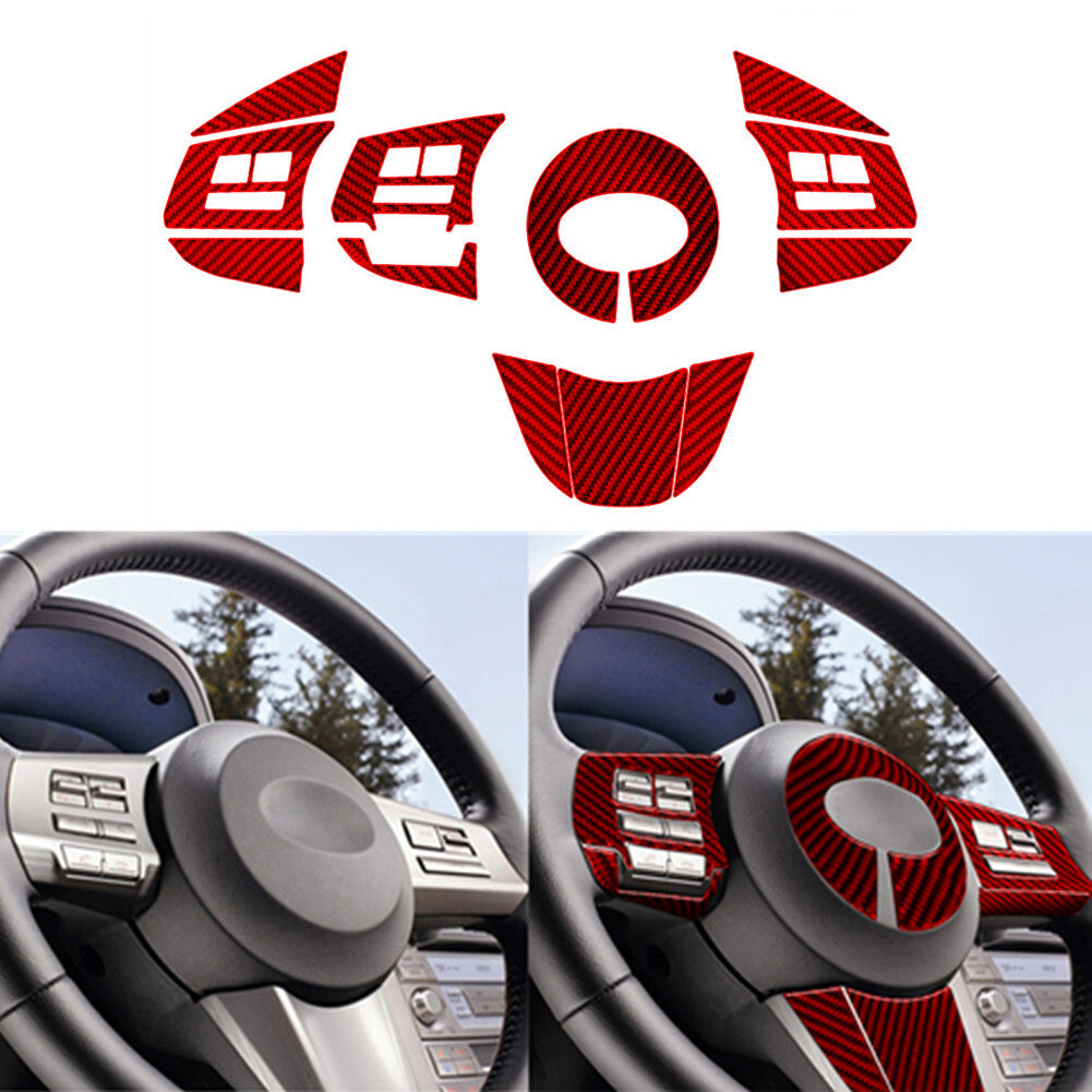 4Pcs Left & Right Air Vent Trim Cover Carbon Fiber For Tacoma 2012-2015 v