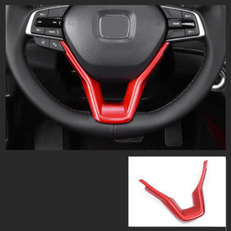 Matte Silver Steel Interior Headlight Button Protector Cover for Honda Accord 2013-2017