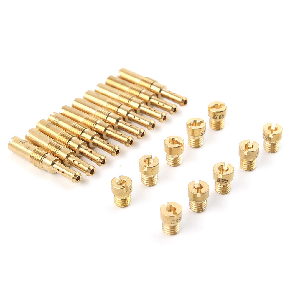 75-98 Main Jet & 32-55 Slow Jet Kit Fit NSR KSR PWK Keihin OKO CVK Carburetor Q