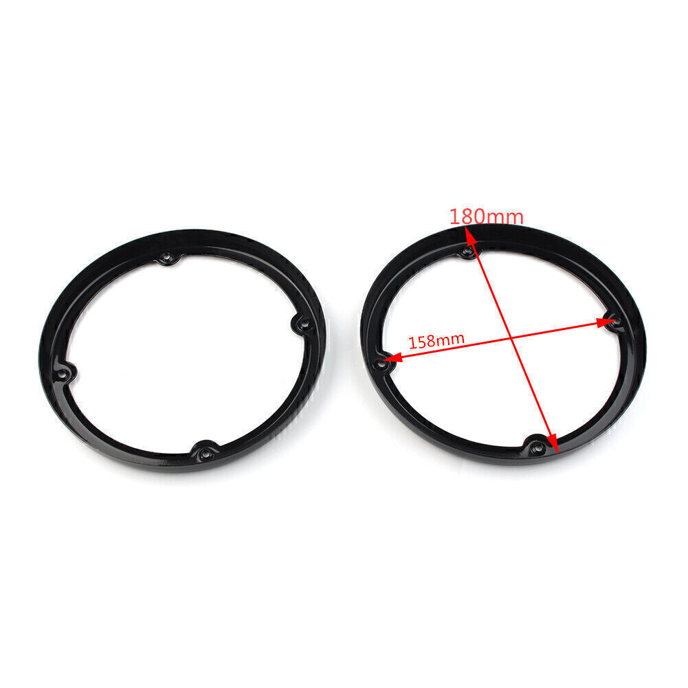 Rear Tour Pak Speaker Trim Fit for Harley Electra Glide Ultra Limited Tri Glide