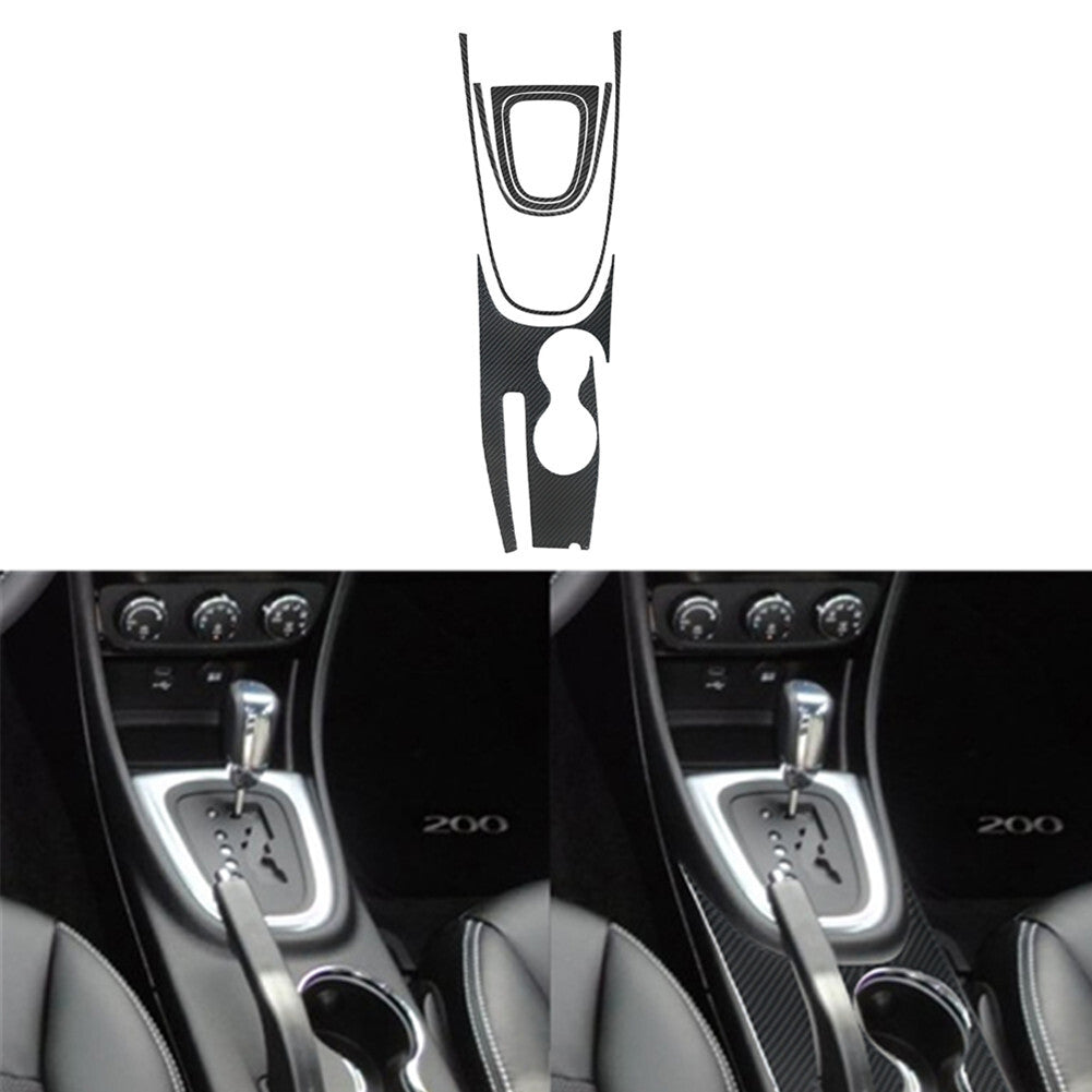 for Audi Q5 2018-2021 Carbon Fiber Interior Water Cupholder Frame Cover Trim v