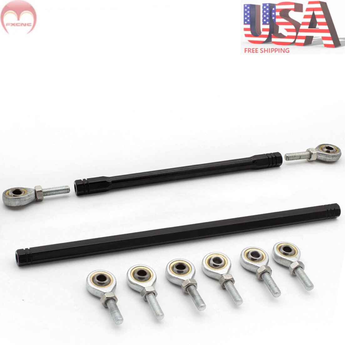 General-purpose CNC motorcycle 50mm black rear wheel gear shift lever linkage black