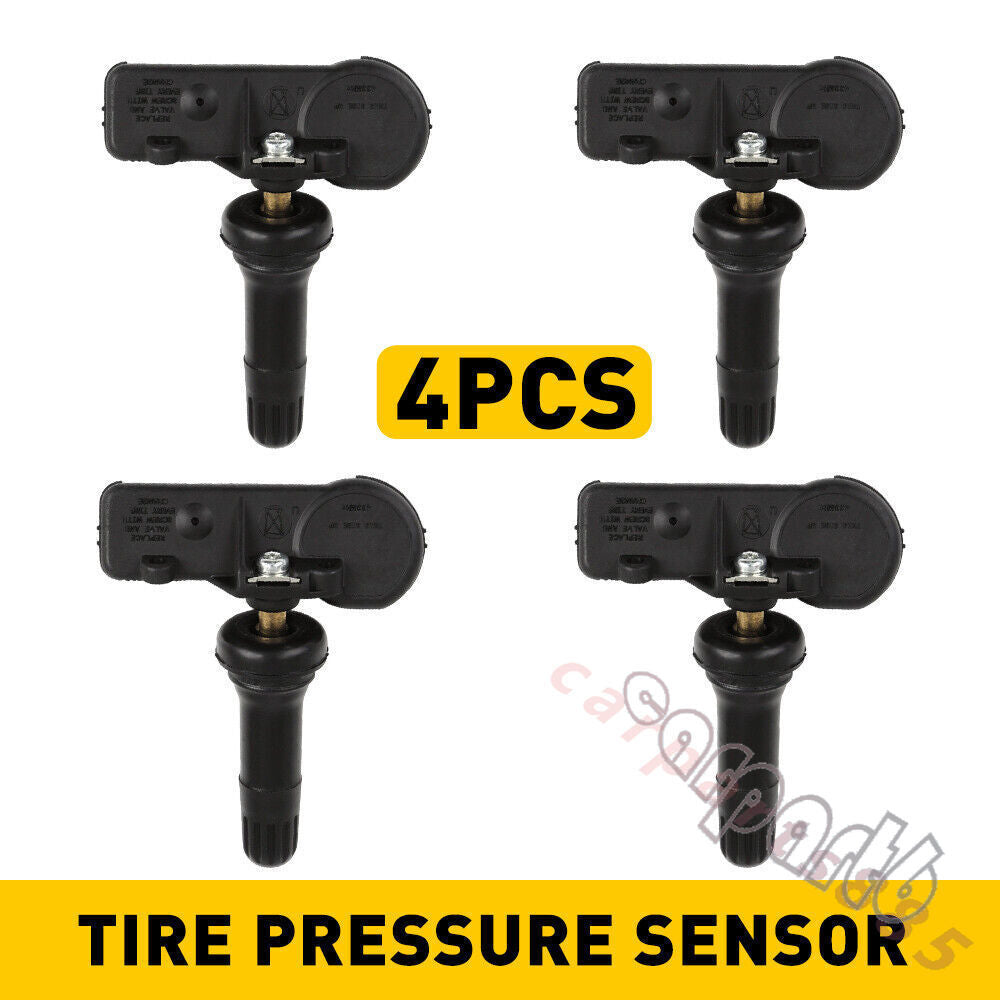 for Chevy for GMC for Cadillac 4pcs NEW Programmed TPMS Tire Pressure Monitoring Sensor