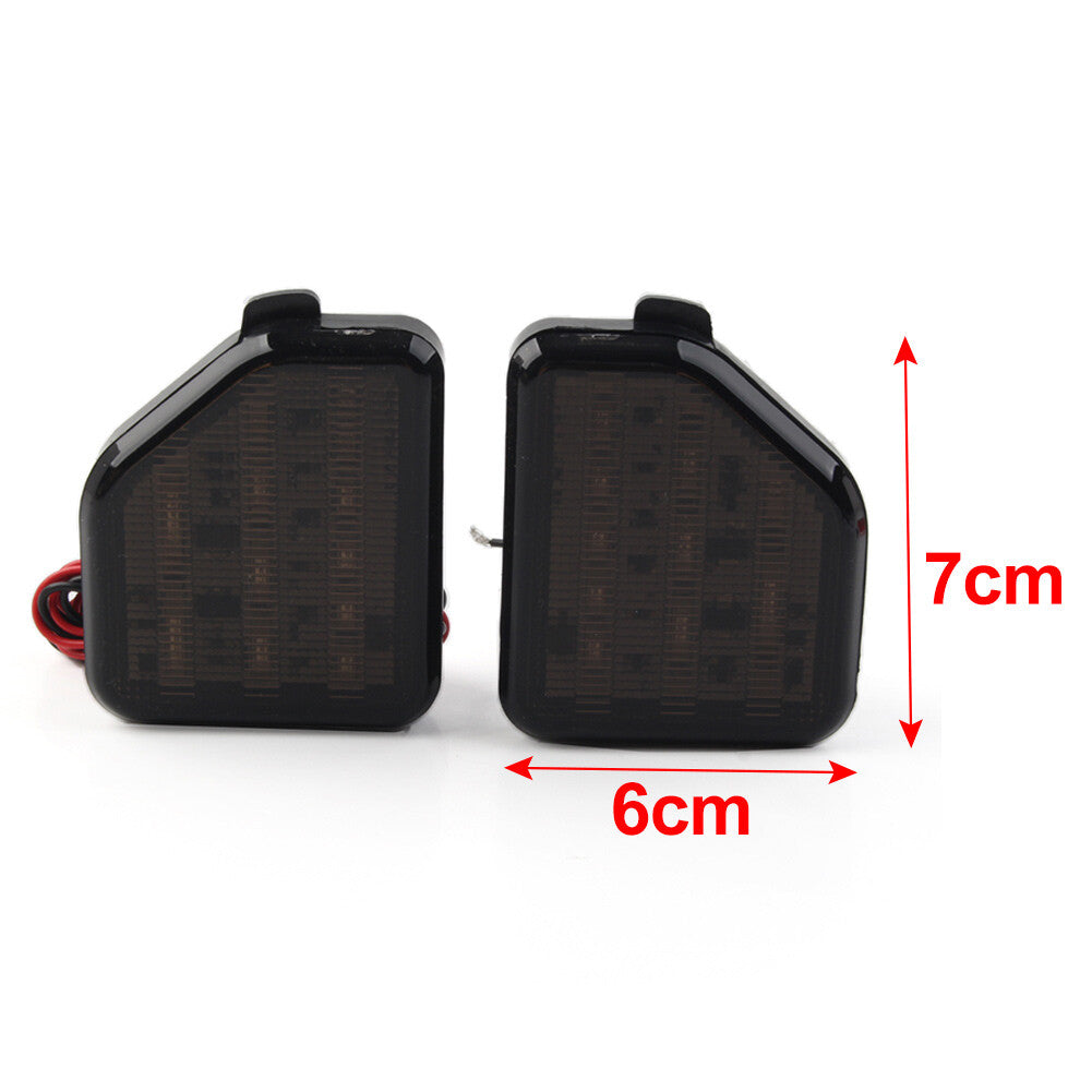 Pair Rear Bumper Reflector Lights for Jeep for Wrangler JL Sahara Rubicon MOAB 2018+ Q