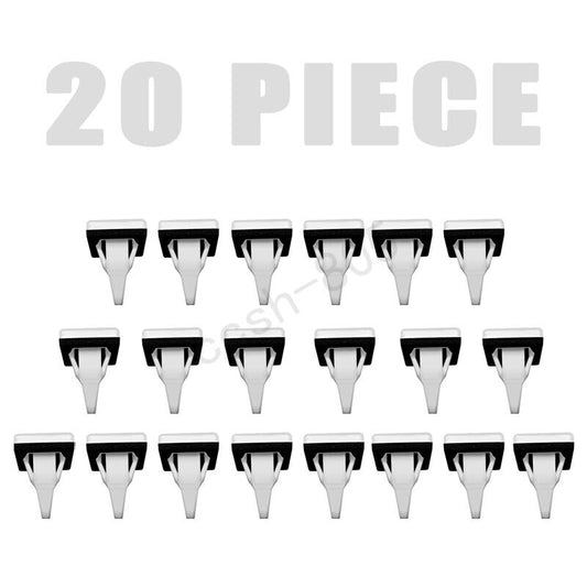 20PC Trim Grommet Nylon Retainer Clips for Mitsubishi Side Skirt  Body Molding