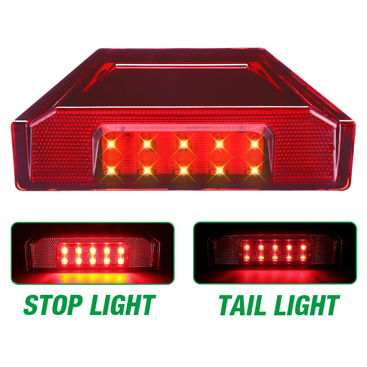 Rear black left/right taillights applicable to 2013-2019 for Polaris Ranger 900 XP 1000 UTV- n