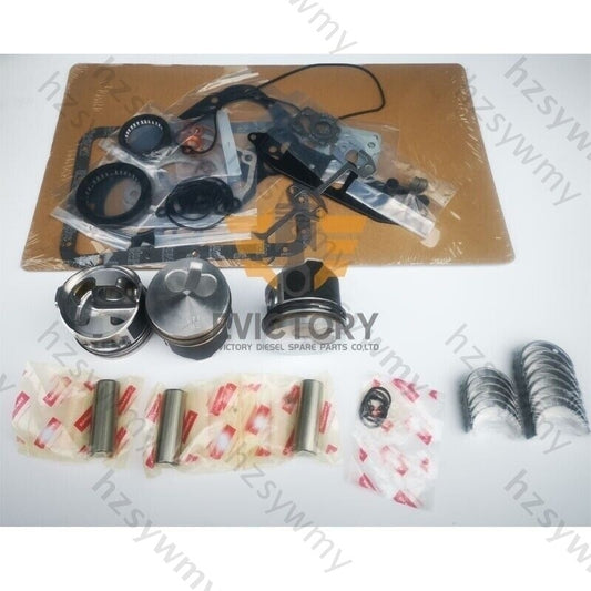 Rebuild kit overhaul washers, bearings, piston rings, gaskets for 3TNV74 engines -