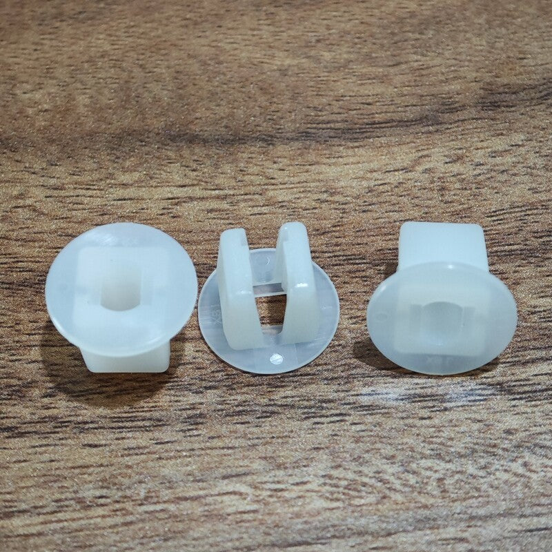 10Pc For 1985-2021 for Nissan 01281-00111 White Nylon Front Door Trim Grommet