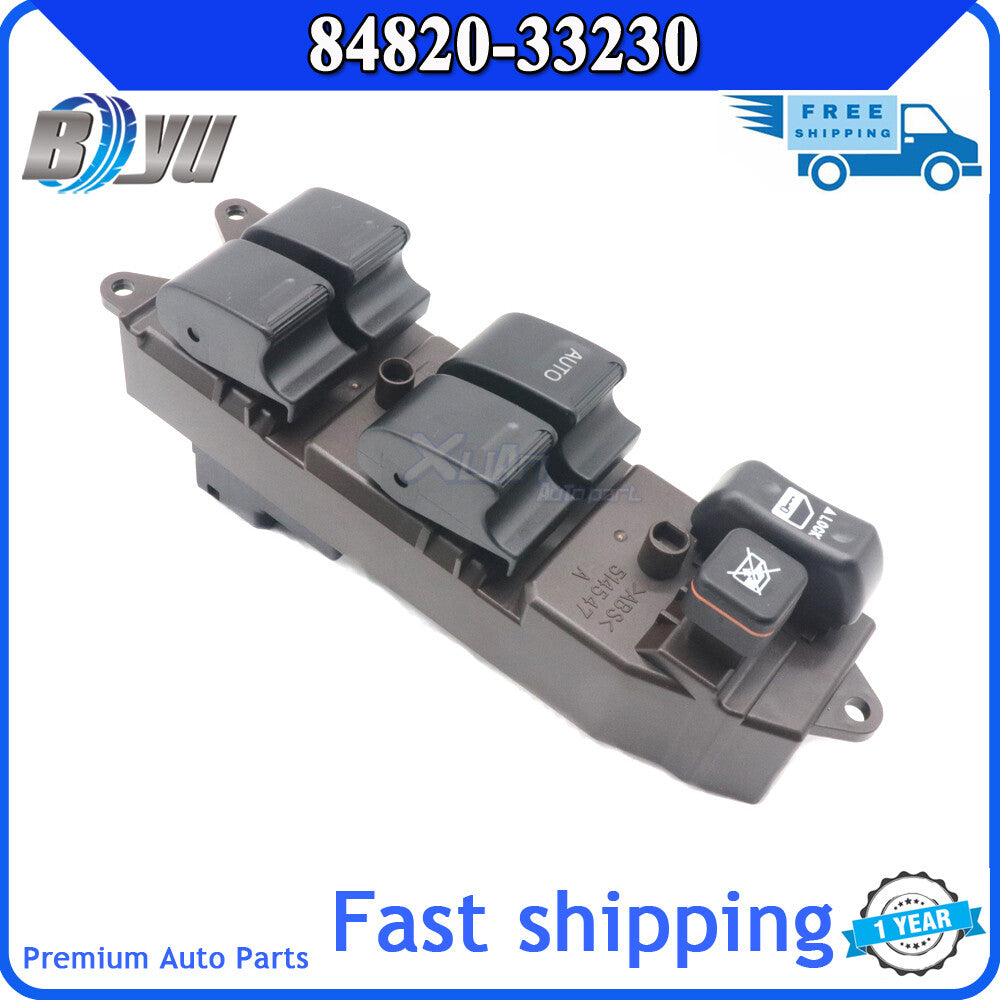 Brand new, compatible with 2004-2007 for Scion xA xB power window master control switch 84820-33230- v