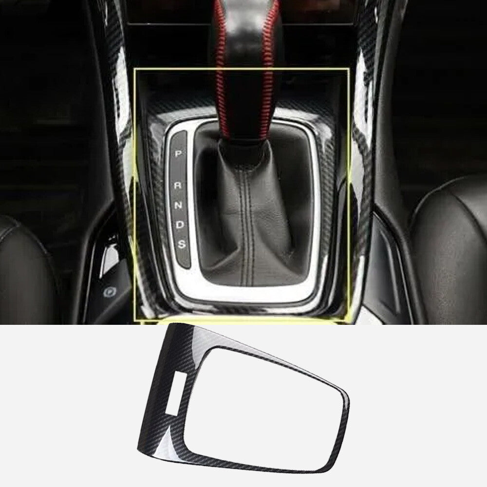 for Ford Fusion Mondeo 2013-2016 Carbon Fiber Style Gear Shift Panel Cover