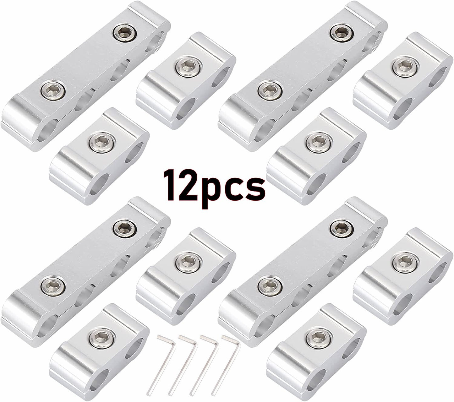 Blue spark plug wire separator divider 8mm 9mm 10mm suitable for racing 12 pieces