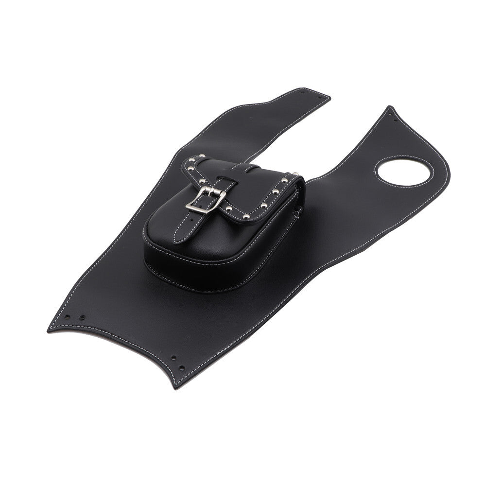 PU Leather Right Tank Cap Panel Cover Bag for Yamaha V-Star XVS650 1999 -2007 Q