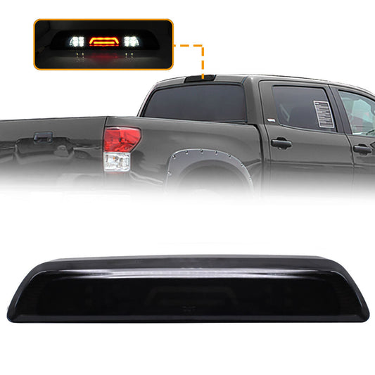 Red & White 3rd Third Light Brake taillight smoke applicable to 07-18 Tundra - n