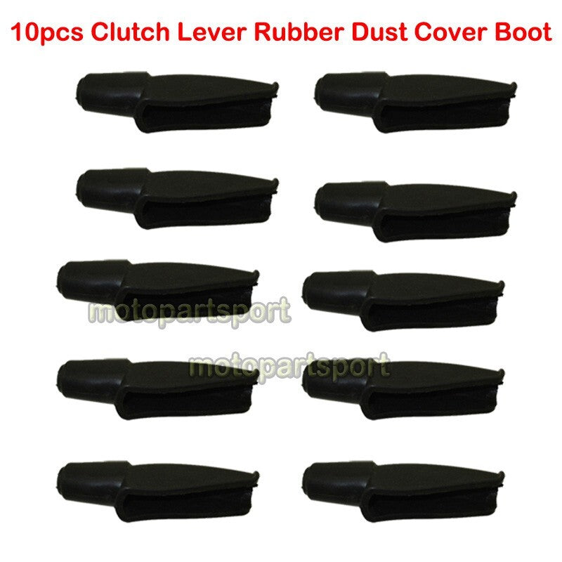 Black Handle Clutch Lever Rubber Dust Cover Boot For Dirt Pit Bike Motorcycle Q