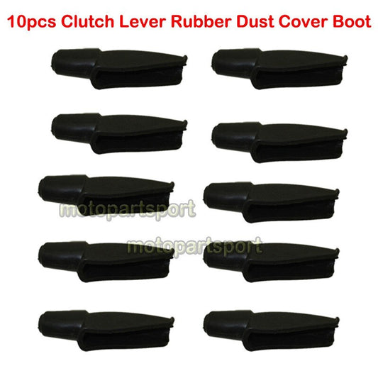 Black Handle Clutch Lever Rubber Dust Cover Boot For Dirt Pit Bike Motorcycle Q