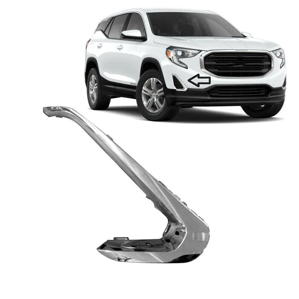 For 2018-2021 for GMC Terrain 23335550 Chrome Fog Light Bezel Trim RH Passenger Side