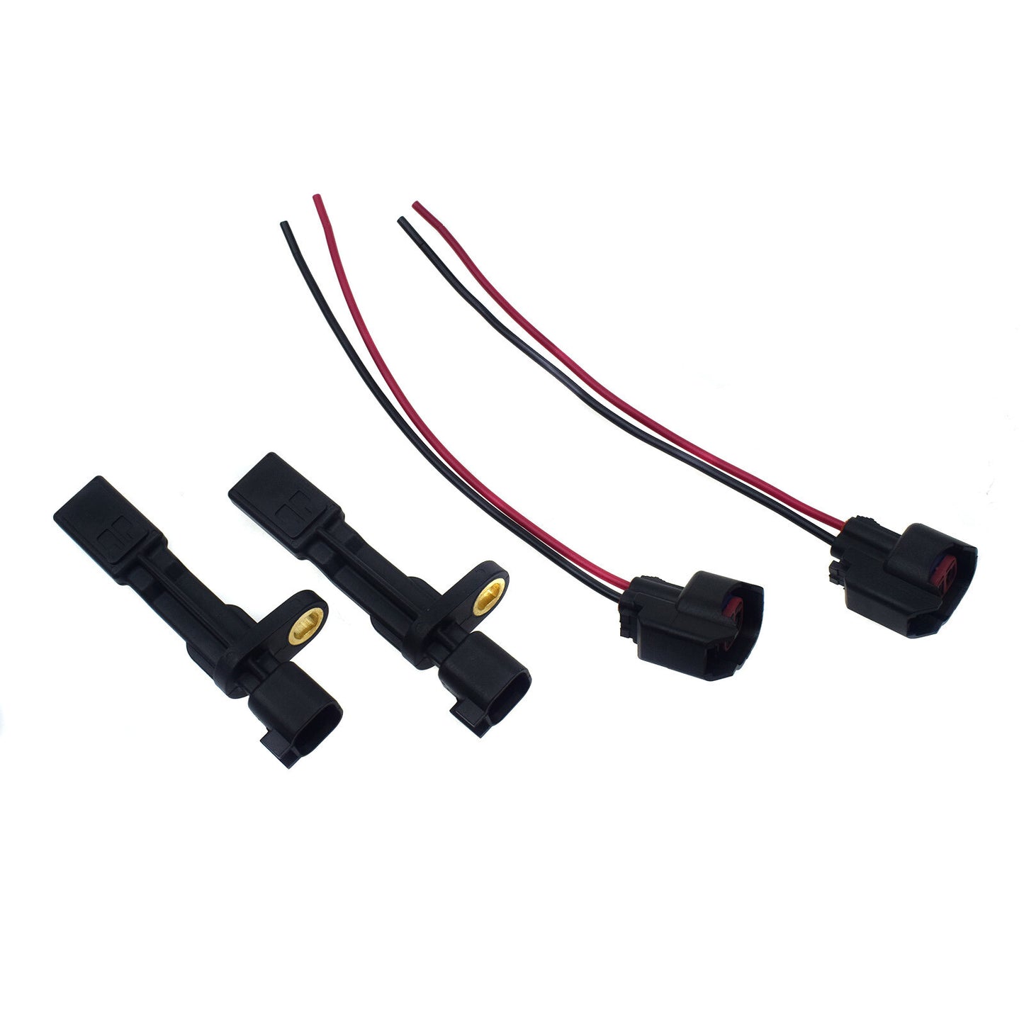 Rear ABS wheel speed sensor and wiring harness 2-piece kit for Jeep for Wrangler and for Dodge Nitro