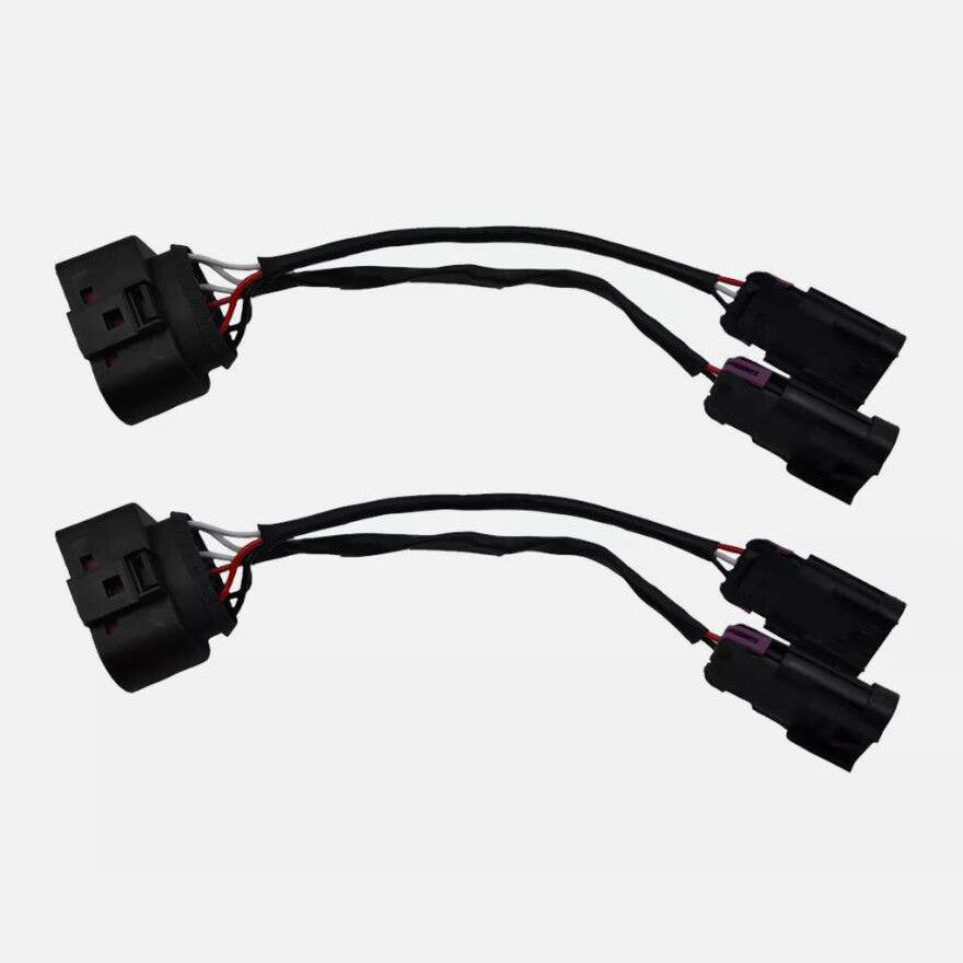 Suitable for 09-18 for Dodge for Ram Conversion harness four-shell projector headlight 2-piece set