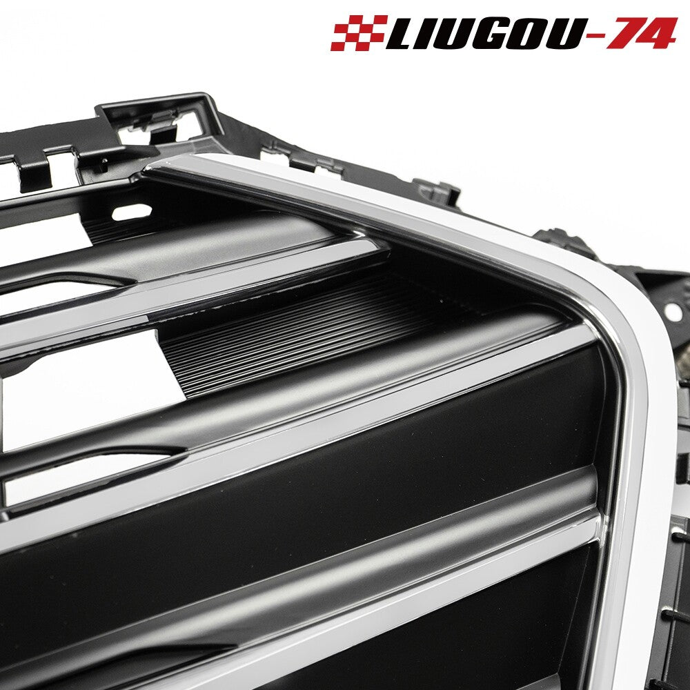 Front bumper grille with for CHRome trim fits 2017/18 for Hyundai for Elantra replaces U- v