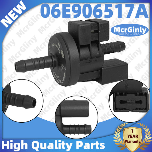 Steam tank purification solenoid valve is suitable for Jetta Eos, for Audi A1, A3, Q7, TT, and other vehicles. (06E906517A-) n